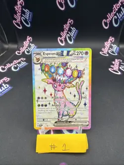 Espeon ex SVP175 Sv: Scarlet & Violet Promo Cards Holo - Image 1