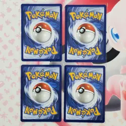 Squirtle 039 x4 Lot - First Partner Pokemon Cards #L582 - Image 2