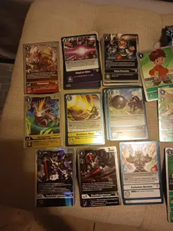 Digimon CCG BT7 Digimon Next Adventure + ST6 Starter Deck Bulk Lot 370 Cards NM - Image 3