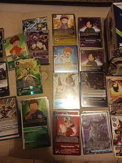 Digimon CCG BT7 Digimon Next Adventure + ST6 Starter Deck Bulk Lot 370 Cards NM - Image 4