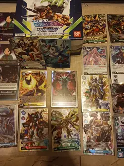 Digimon CCG BT7 Digimon Next Adventure + ST6 Starter Deck Bulk Lot 370 Cards NM - Image 5