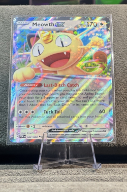 Meowth ex 062/088 Me03: Perfect Order Holo Double Rare Pokemon Card - Image 2
