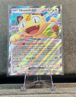 Meowth ex 062/088 Me03: Perfect Order Holo Double Rare Pokemon Card - Image 3