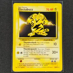 Electabuzz - 20/102 - Rare - Base Set - Pokemon Card - HP - Image 1