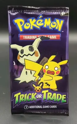 Pokemon 2023 Halloween Trick Or Trade 3 Card Booster Brand New Sealed X1 Pack - Image 1