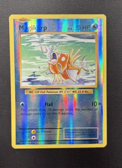 Pokemon TCG Magikarp Evolutions 33/108 Reverse Holo Common Card MP - Image 1