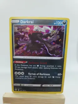 Pokemon Darkrai 105/189 Cosmos Holo Darkness Ablaze Basic English TCG Card 2020 - Image 1