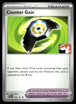 Counter Gain 169/191 Uncommon Prize Pack Series Cards Pokemon NM/M - Image 1