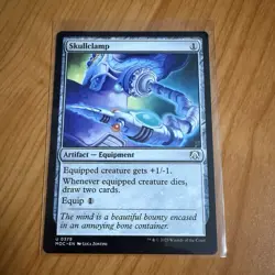 Skullclamp - N/M - March Of The Marchine Magic The Gathering MTG - Image 1