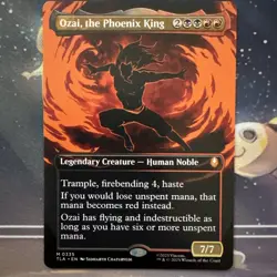 Ozai, the Phoenix King (0335) (Borderless) Avatar: The Last Airbender Regular - Image 1