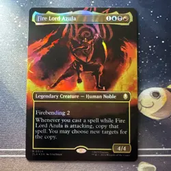 Fire Lord Azula (0334) (Borderless) Avatar: The Last Airbender Foil - Image 1