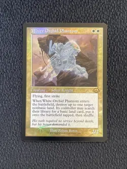 White Orchid Phantom FOIL RETRO Modern Horizons 3 396 MH3 MTG Rare Unplayed M/NM - Image 1