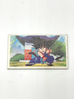 Son Goku - Dragon Ball Vintage Baseball Game Menko Card - Image 2