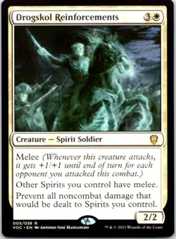 Drogskol Reinforcements Commander: Innistrad: Crimson Vow, 5 NM - Image 1