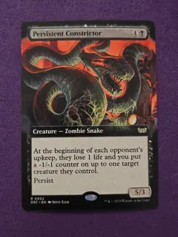 Persistent Constrictor Extended Art NM - Magic MTG DSC NM - Image 1