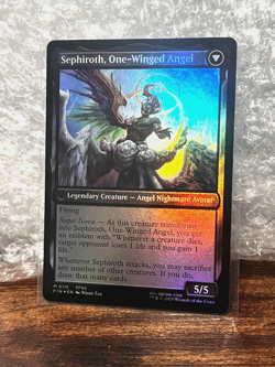 MTG Sephiroth, Fabled Soldier/One-Winged Angel Final Fantasy Regular M 0115 NM - Image 2