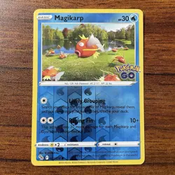 Magikarp Common Reverse Holo 2022 Pokemon GO 021/078 LP - Image 1