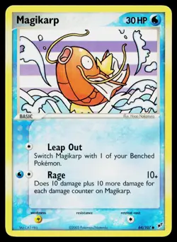 Magikarp 64/107 Common Deoxys Pokemon Moderately Played - Image 1