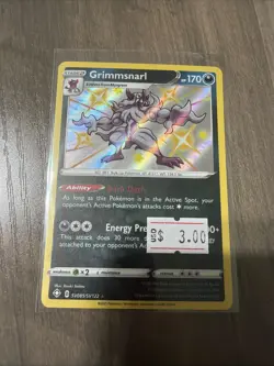 Grimmsnarl SV085/SV122 Shiny Rare Shining Fates Shiny Vault Pokemon NM - Image 1