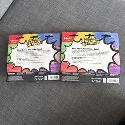 Pokemon TCG Ascended Heroes Gastly Tech Sticker Collection x2 Brand New & Sealed - Image 2