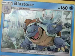 Pokemon Blastoise 25/181 Deck Exclusives Cracked Ice Holo LP - Image 2