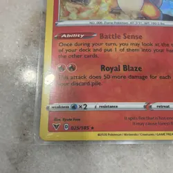 Charizard 025/185 Holo Rare 2020 170HP Royal Blaze 100+ Pokemon TCG - Image 4
