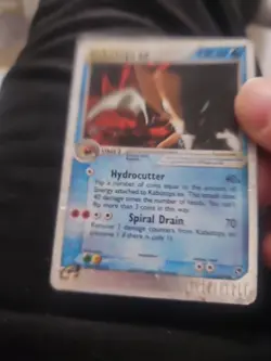 Pokemon Kabutops ex Ultra Rare Holo 97/100 EX Sandstorm 2003 150 HP Damaged - Image 3