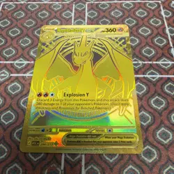 Mega Charizard Y EX 294/217 Gold Hyper Rare, Ascended Heroes, Pokemon TCG (NM) - Image 1