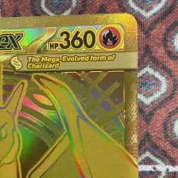 Mega Charizard Y EX 294/217 Gold Hyper Rare, Ascended Heroes, Pokemon TCG (NM) - Image 4