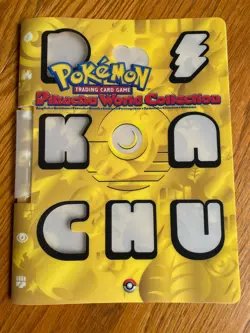 Pokemon - Pikachu World Collection Binder, no cards - Image 1