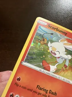 Scorbunny Swsh244 Cosmos Holo Swirl VLP Pokemon TCG Sword & Shield Promo - Image 2