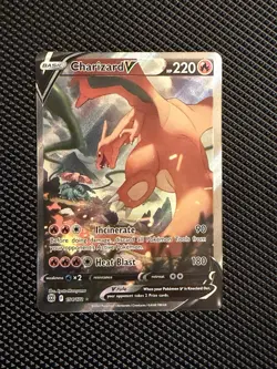 Pokemon TCG Charizard V 154/172 Brilliant Stars Alternate Alt Art - NM - Image 1