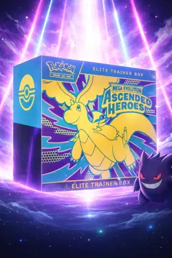 2x Ascended Heroes ETB Factory Sealed Pokemon Elite Trainer Box Lot - Image 1