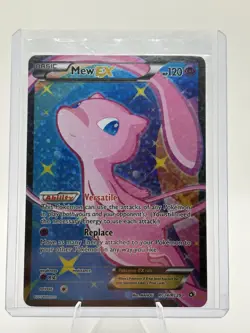 MEW EX RC24/RC25 Legedary Treasures Holo Rare Full Art Pokemon TCG 2013 - Image 1