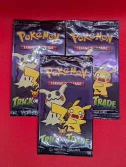 POKEMON TRICK OR TRADE BOOSTER PACKS (X3) 2023 FACTORY SEALED - Image 1