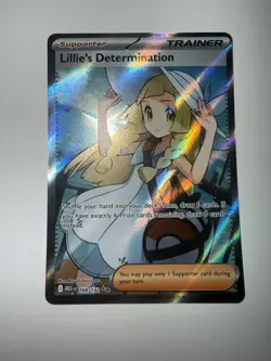 Lillie's Determination SR 169/132 Mega Evolution Pokemon TCG Near Mint NM - Image 1