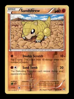 SANDSHREW 75/162 C BREAKTHROUGH POKEMON REVERSE HOLO NM/M - Image 1