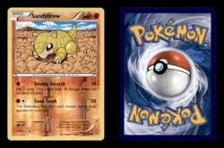 SANDSHREW 75/162 C BREAKTHROUGH POKEMON REVERSE HOLO NM/M - Image 3