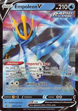 Pokemon Empoleon V SWSH108 Promo Sword & Shield Free Shipping! - Image 1