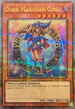 Yugioh! LP Dark Magician Girl (B) - RA03-EN123 - Quarter Century Secret Rare - 1 - Image 1