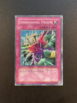 Dimensional Prison Unlimited Super Rare WC08-EN003 World Championship 2008 - Image 1