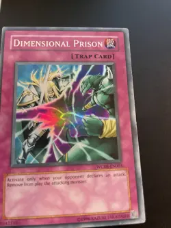 Dimensional Prison Unlimited Super Rare WC08-EN003 World Championship 2008 - Image 4
