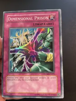 Dimensional Prison Unlimited Super Rare WC08-EN003 World Championship 2008 - Image 5