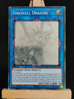 Yu-Gi-Oh! Firewall Dragon GFTP-EN131 Ghost Rare 1st Edition NM English - Image 1