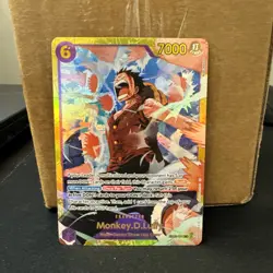 Monkey D Luffy SEC EB02-061 PRB-02 One Piece The Best ENG Near mint ships fast - Image 1