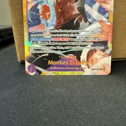 Monkey D Luffy SEC EB02-061 PRB-02 One Piece The Best ENG Near mint ships fast - Image 3