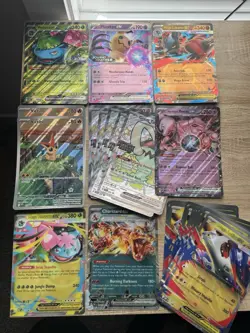 Pokemon TCG Scarlet Violet Jumbo Card Lot - Image 1