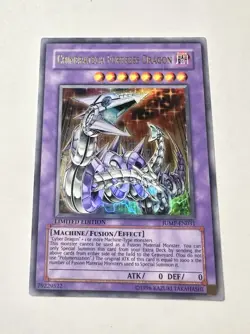 Konami Yugioh Limited Edition Chimeratech Fortress Dragon Card JUMP-EN031 Holo - Image 1