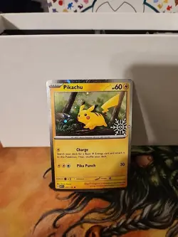 Pikachu - (Holiday Calendar) 025/165 Miscellaneous Cards & Products Holo - Image 1