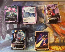 290 Gundam GD04 TCG Cards Bulk Lot - C/U/R/ Resource/ Tokens - Image 1